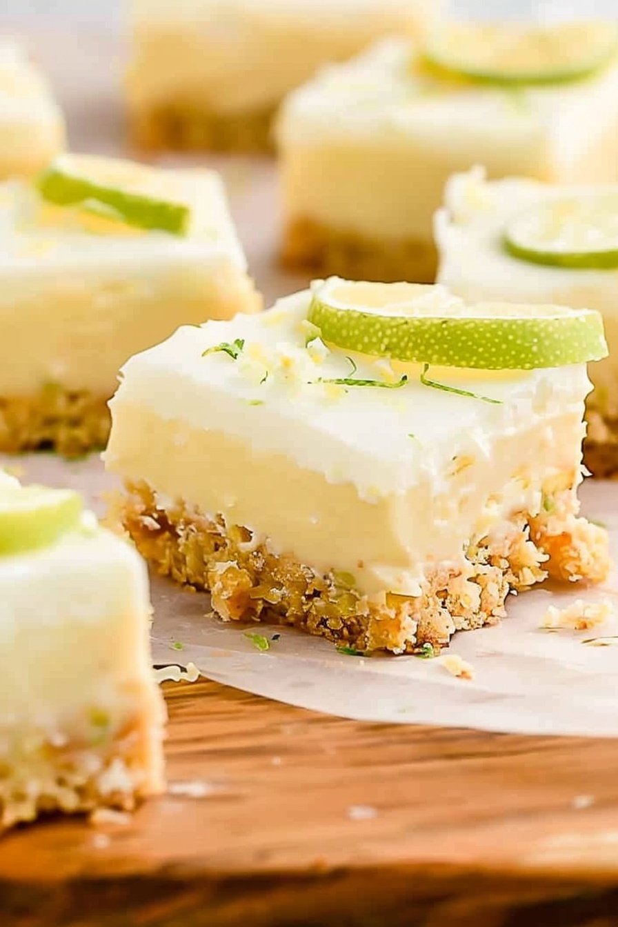 Tropical Citrus Squares: Zesty Sunshine Bliss