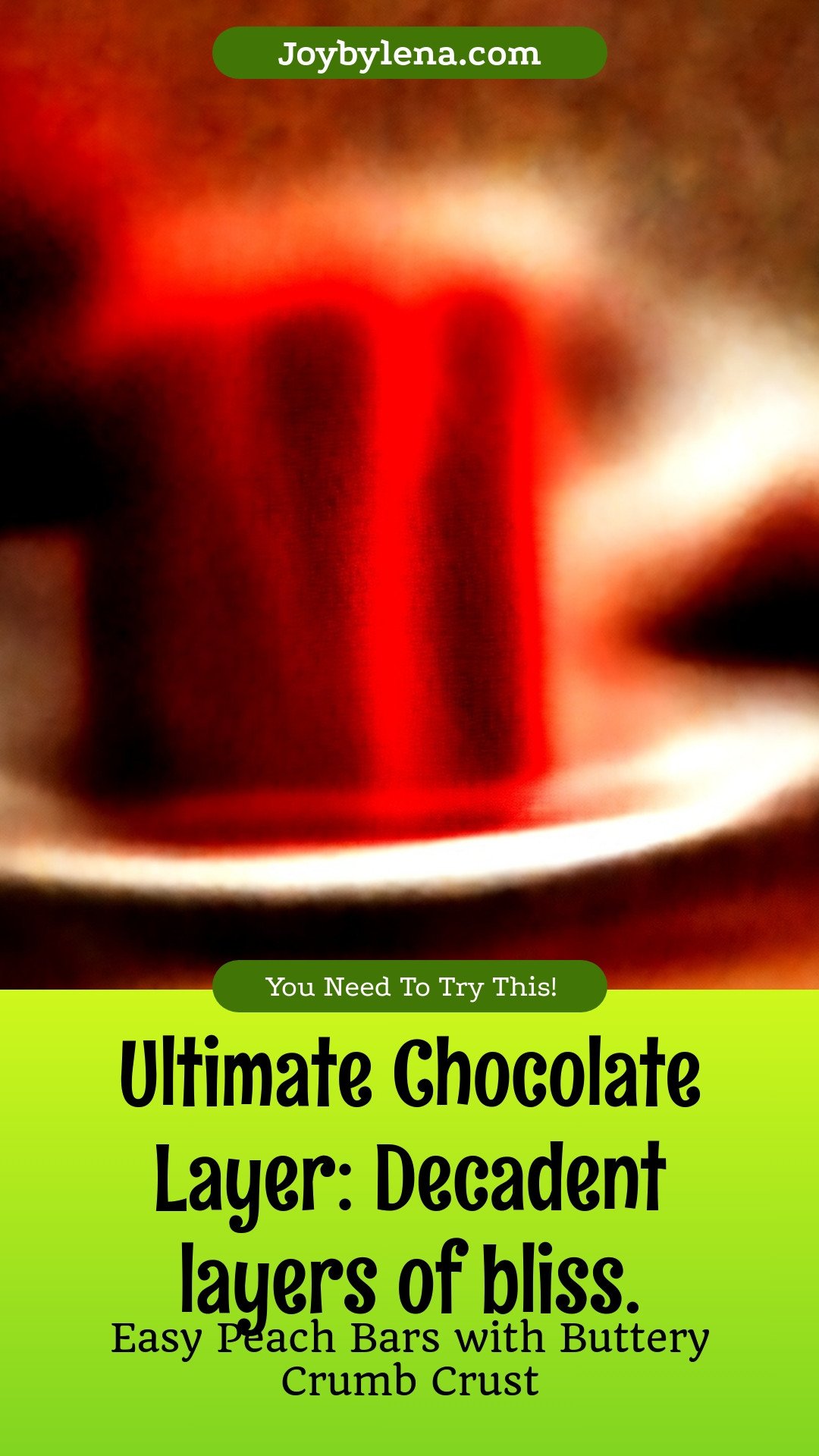 Ultimate Chocolate Layer: Decadent layers of bliss.