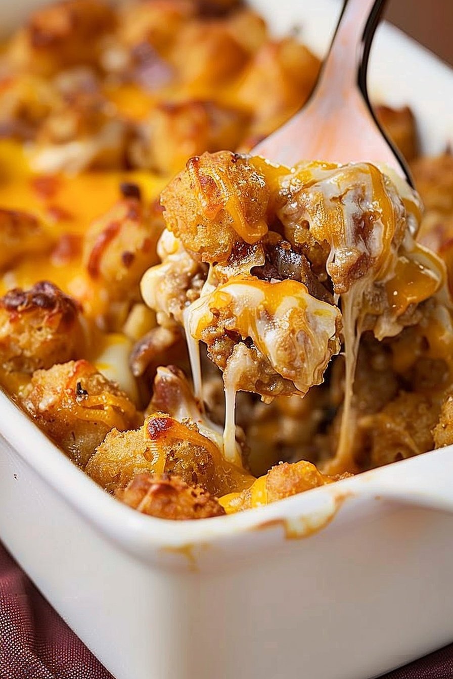 Ultimate Tater Tot Bake: Cheesy Potato Perfection