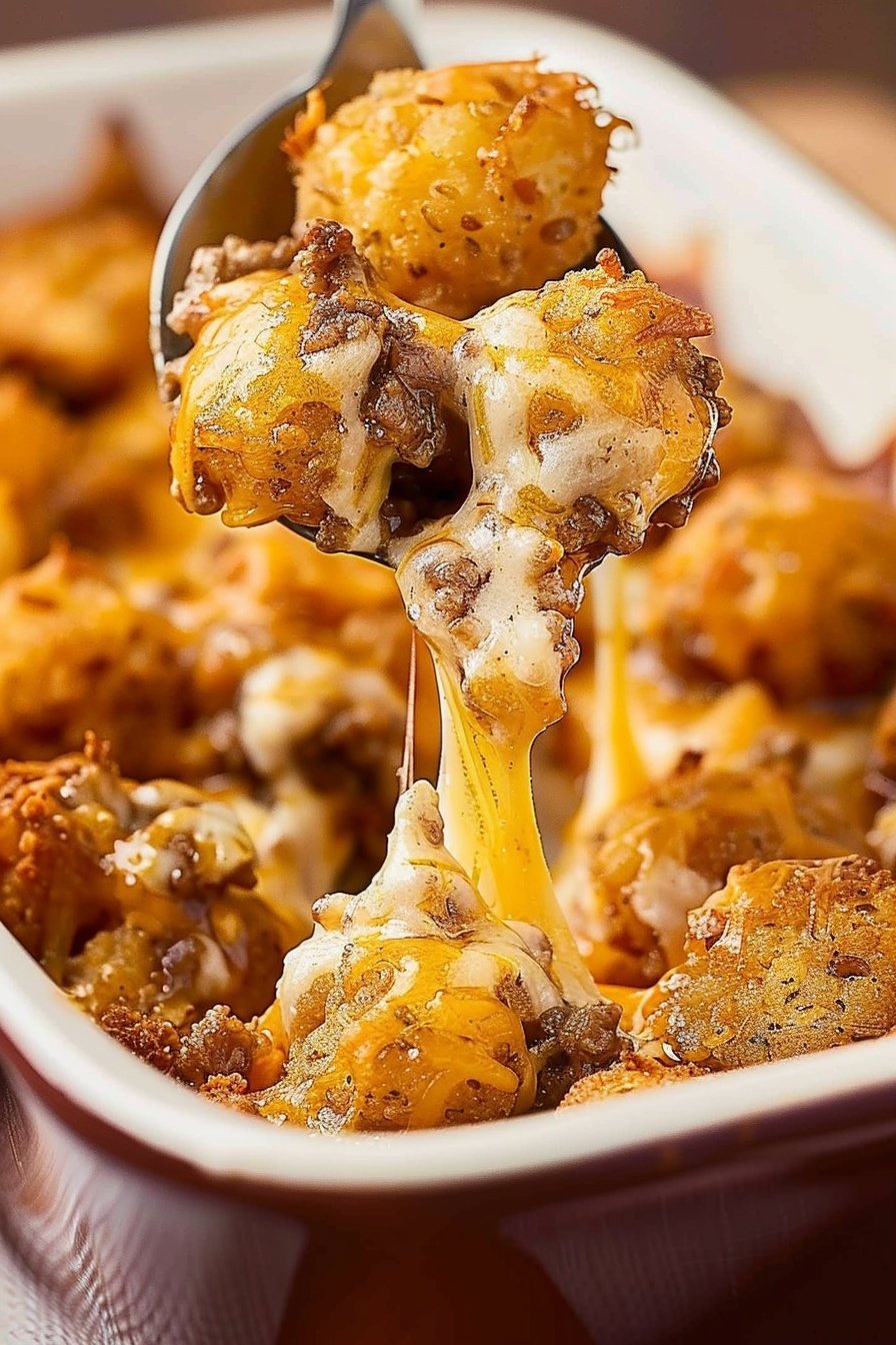 Ultimate Tater Tot Bake: Cheesy Potato Perfection