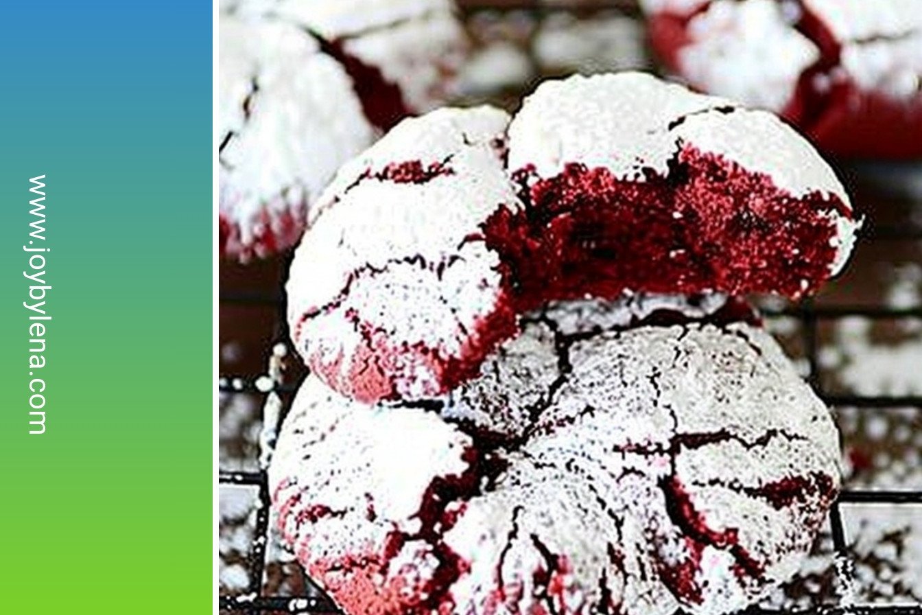 Velvet Crinkle Cookies: Fudgy, crackled perfection.: