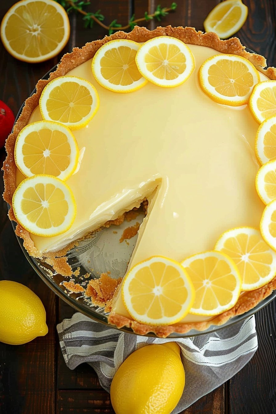 Zesty Citrus Tart: A burst of sunshine.