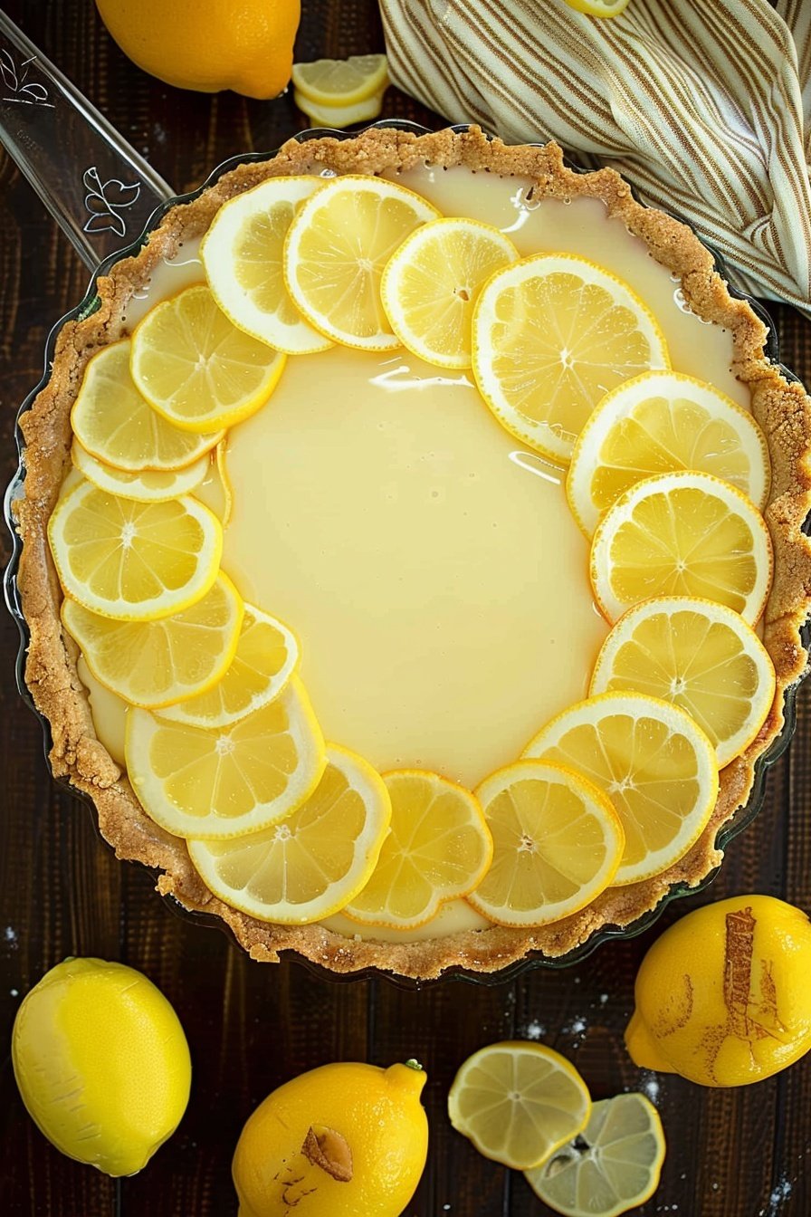 Zesty Citrus Tart: A burst of sunshine.