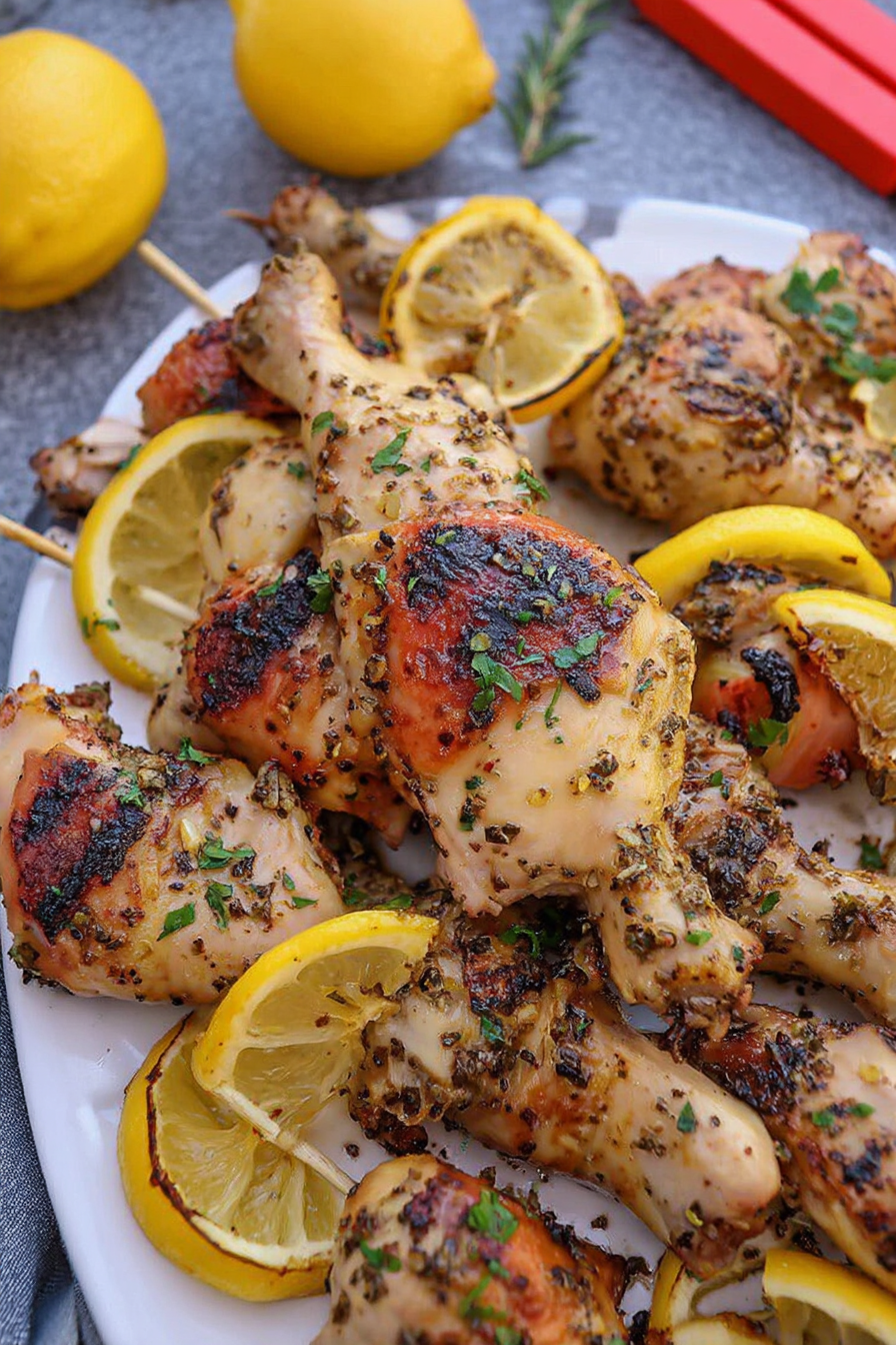 Zesty Grilled Chicken Skewers: Flavor explosion in mouth.