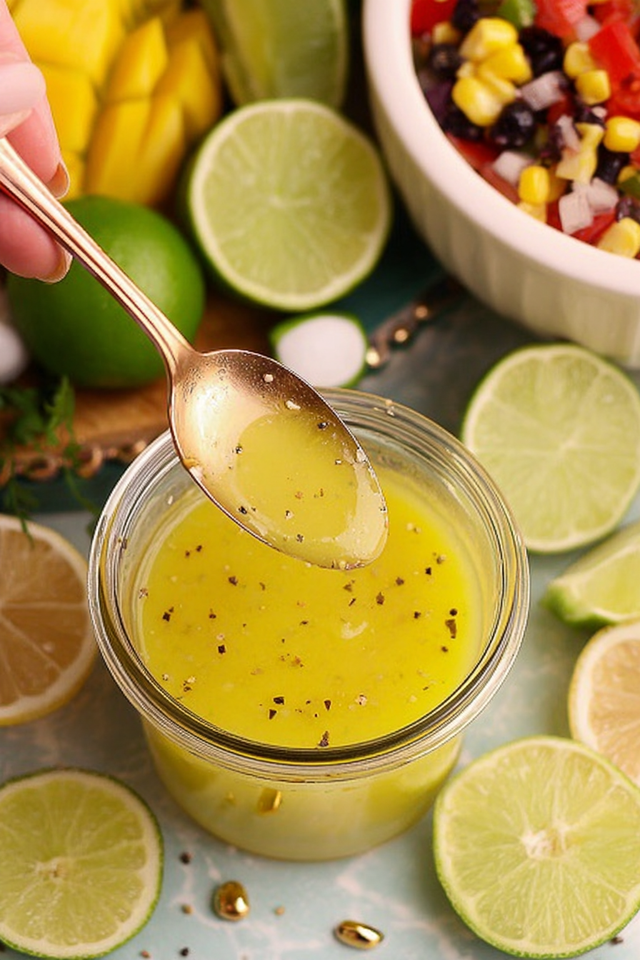 Zesty Lime Dressing: Taste of pure bliss
