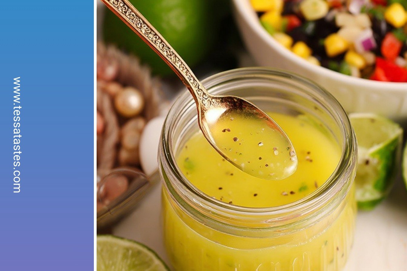 Zesty Lime Dressing: Taste of pure bliss: