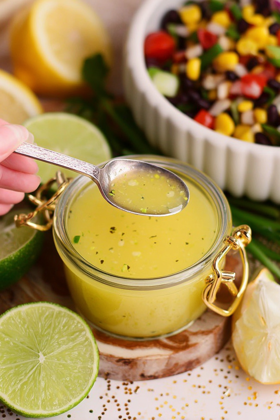 Zesty Lime Dressing: Taste of pure bliss