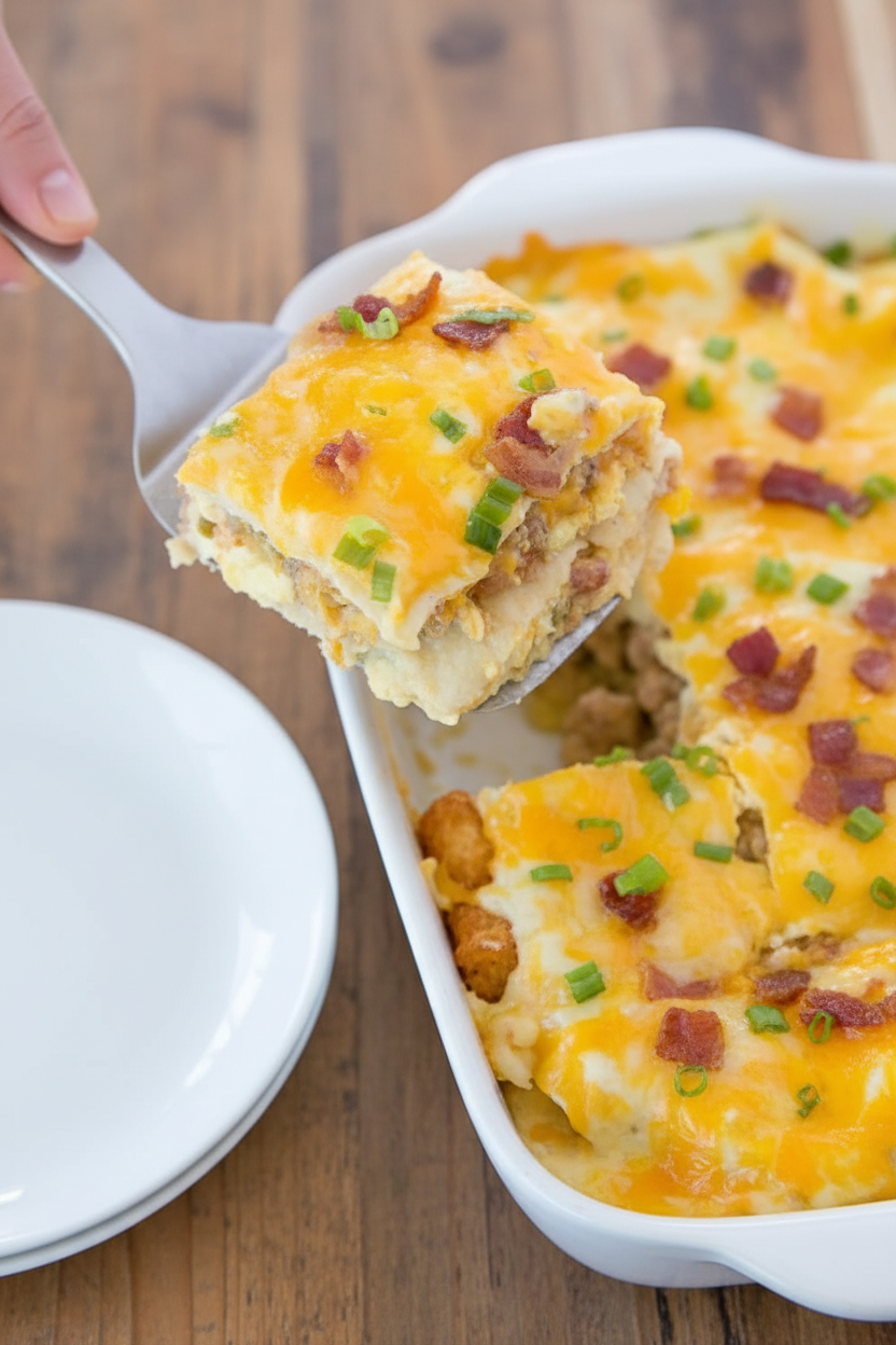 Breakfast Enchilada Casserole