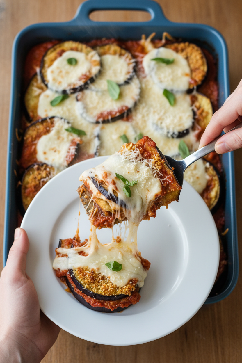 Baked Eggplant Parmesan Recipe
