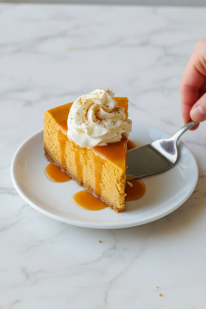 The Secret to the Best Pumpkin Cheesecake (no water bath, no cracks)