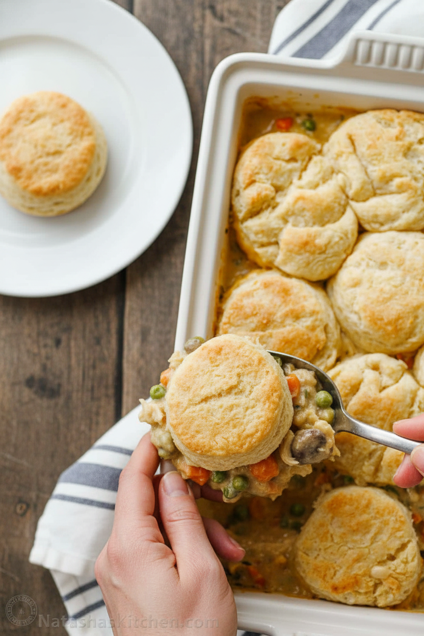 Chicken Pot Pie Casserole (VIDEO)