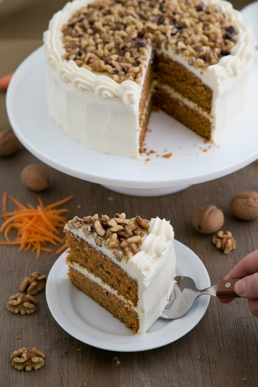 Carrot Honey Cake Recipe