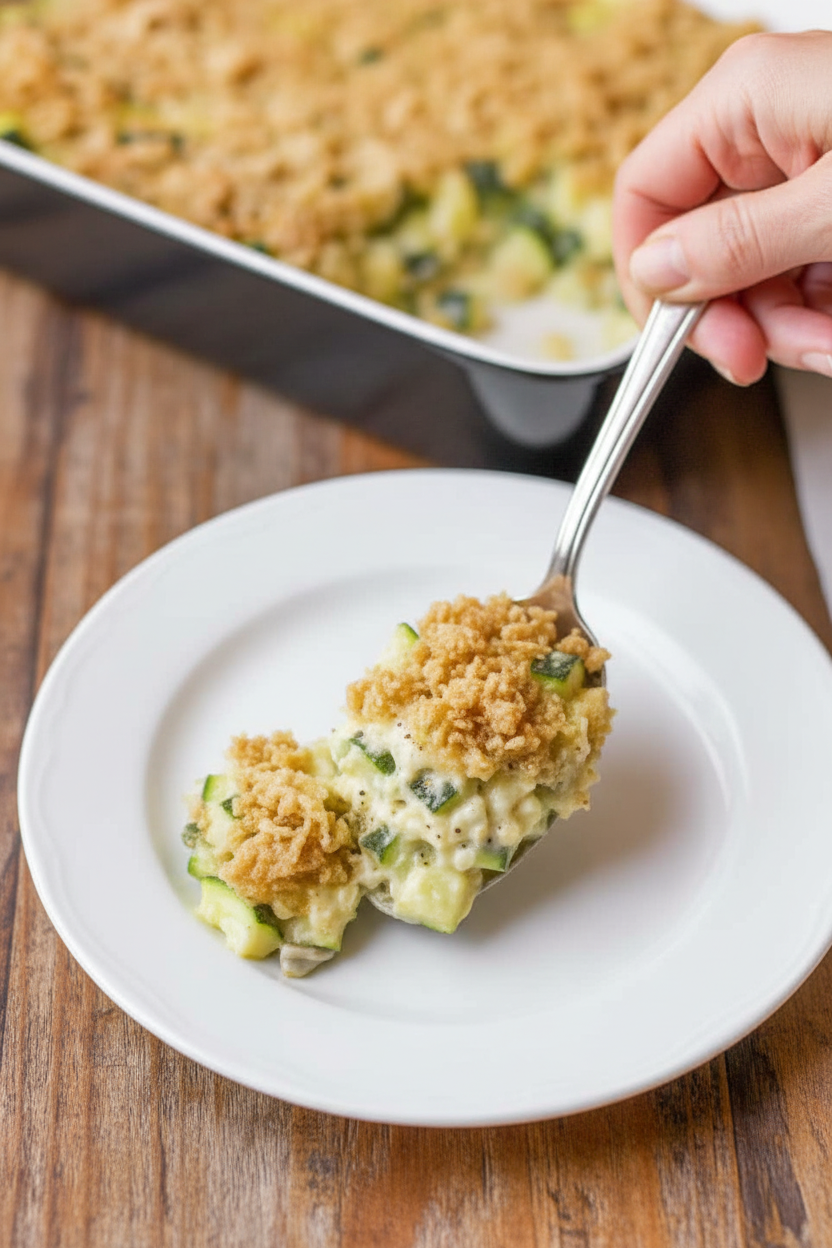 Cheesy Zucchini Casserole