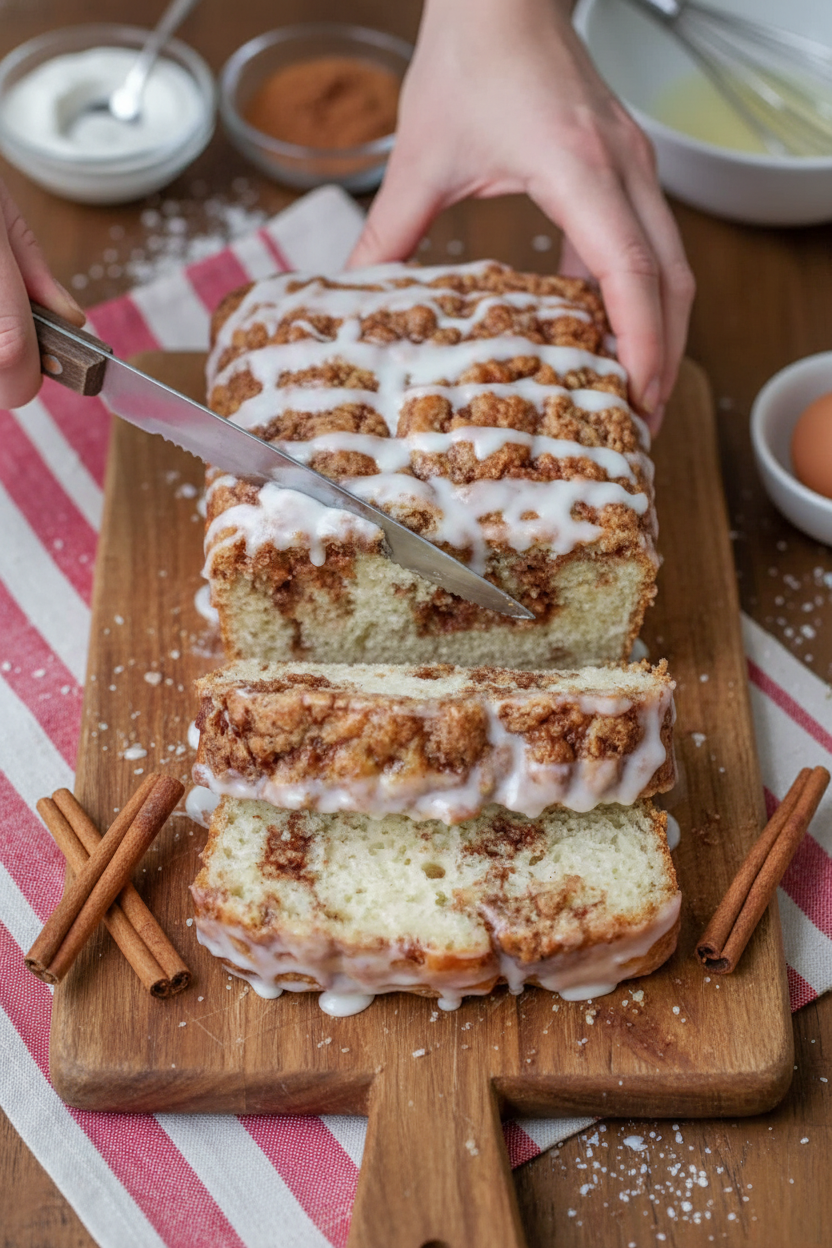 Cinnamon Roll Bread