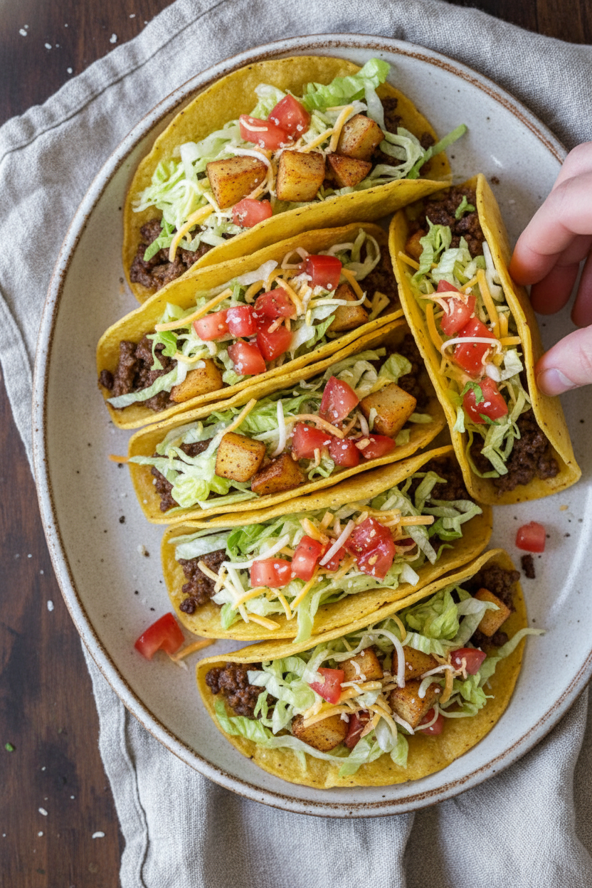Ground Beef Tacos