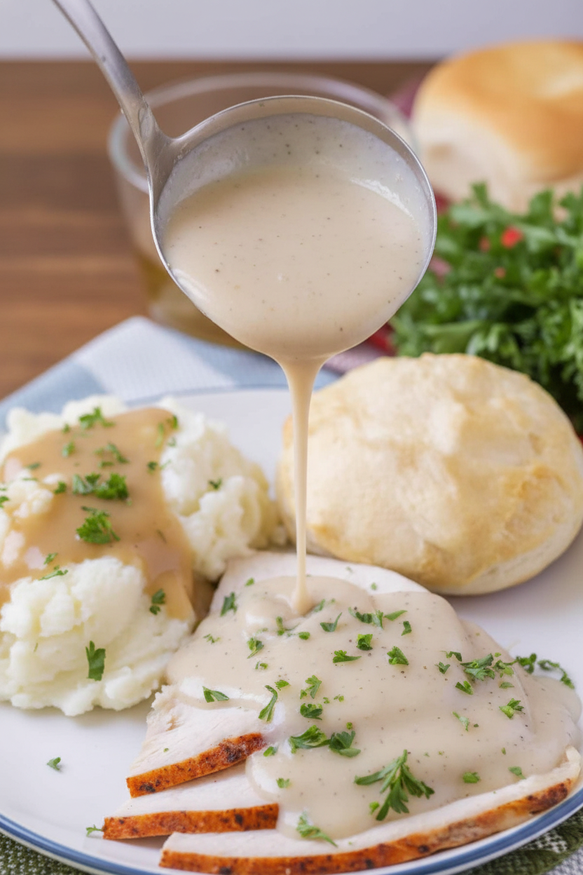 Turkey Gravy Without Drippings