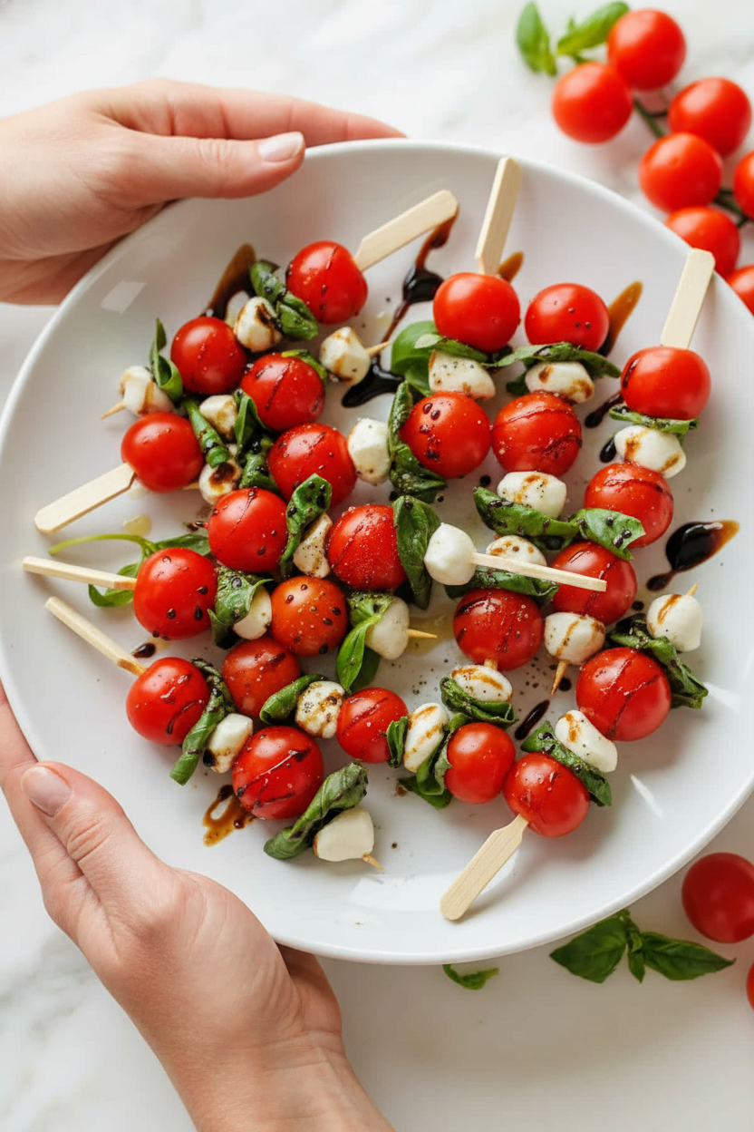 Caprese Skewers (with Video)
