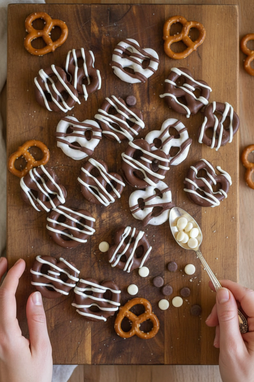 Chocolate Covered Pretzels