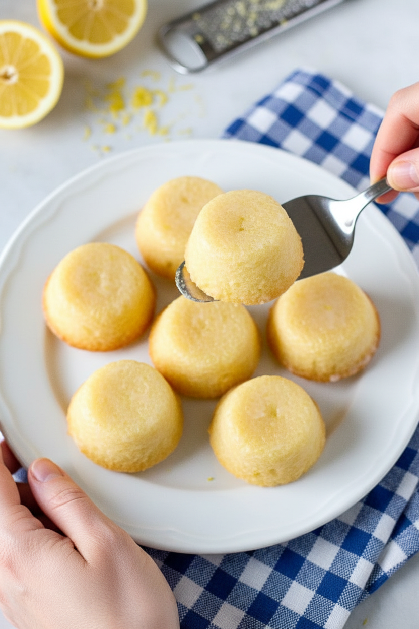 Mini Lemon Drop Cakes