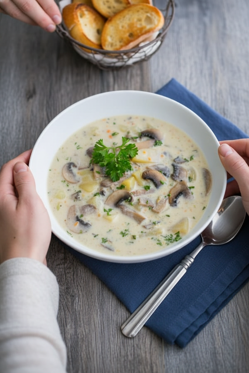 Mushroom Soup Recipe