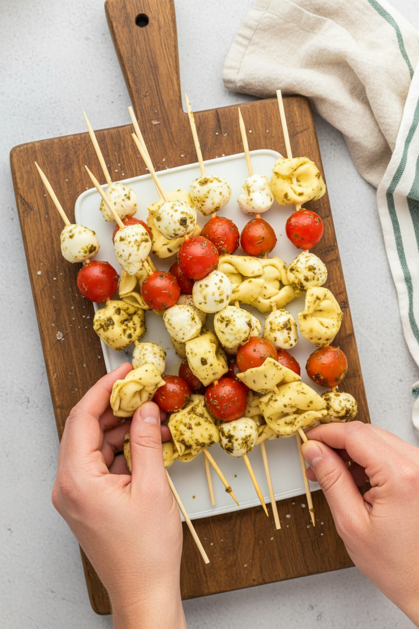 Tortellini Skewers
