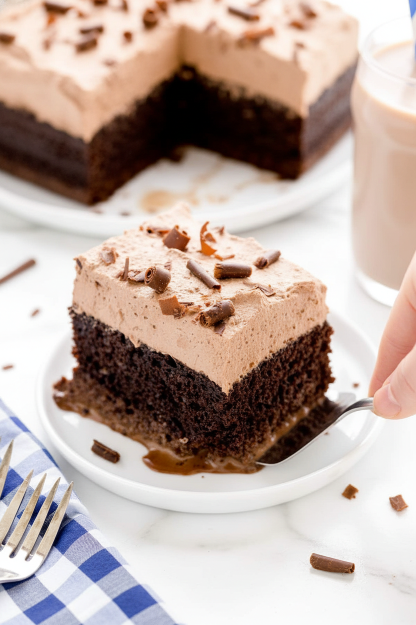 Chocolate Tres Leches Cake