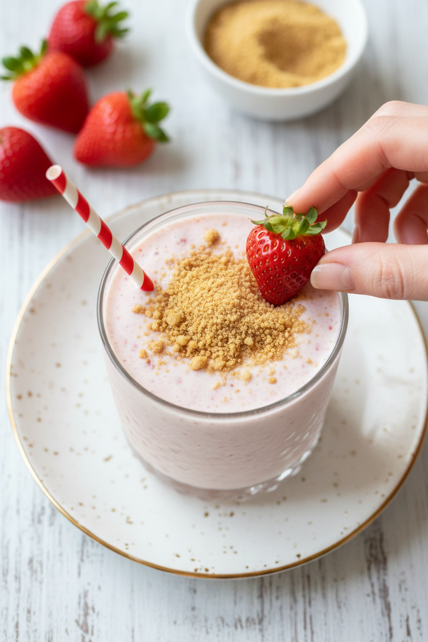 Strawberry Cheesecake Smoothie