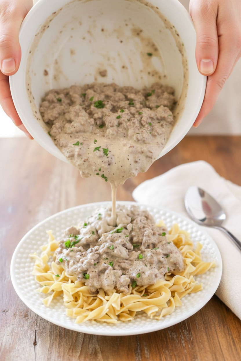 Hamburger Stroganoff
