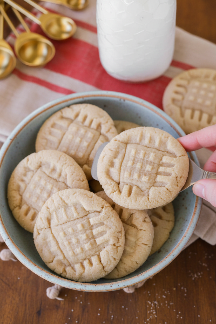 Soft Peanut Butter Cookies