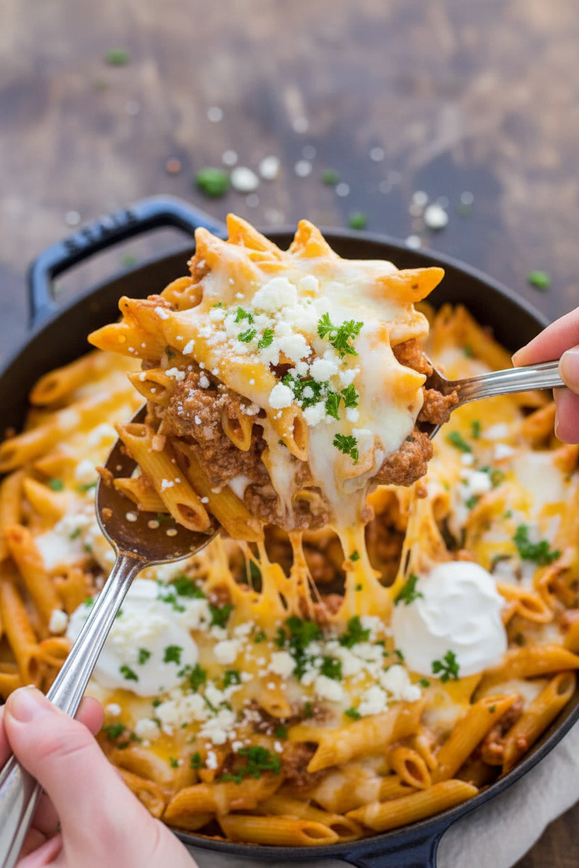 Easy Skillet Lasagna Recipe