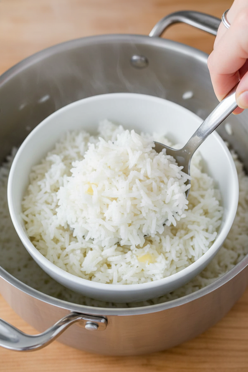How to Cook Rice on the Stove (VIDEO)