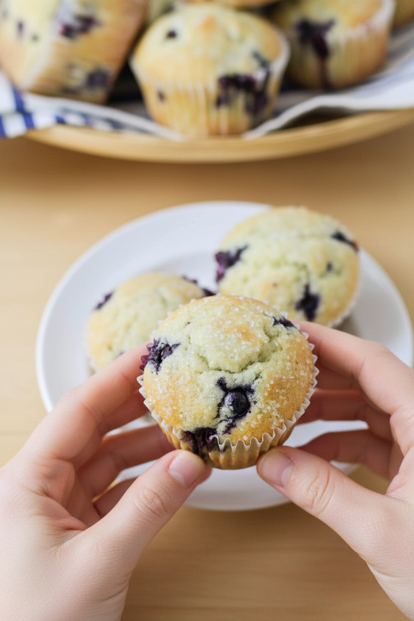 Homemade Blueberry MuffinS
