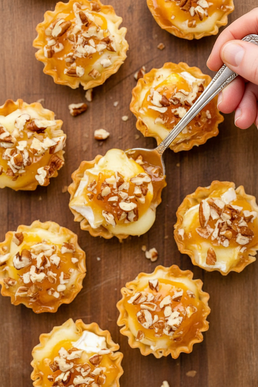 Brie Phyllo Tarts