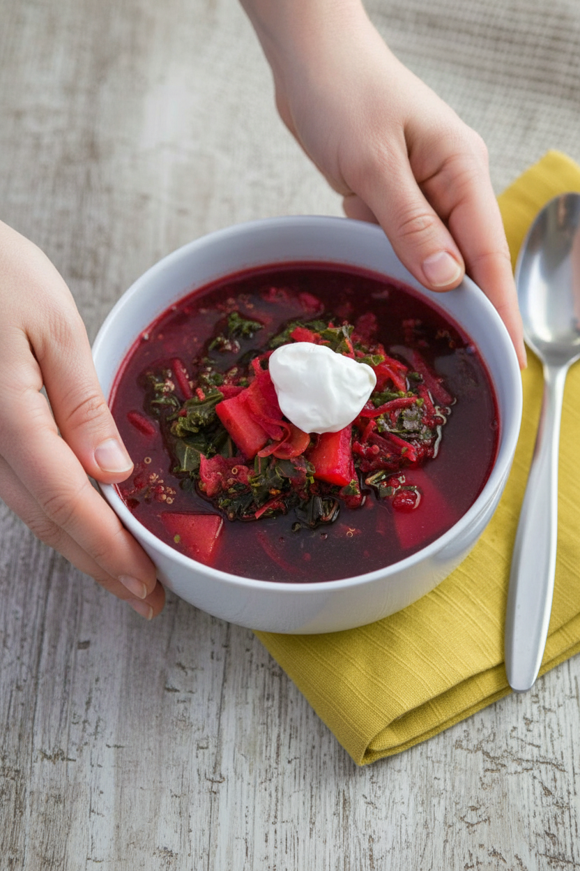 Easy Superfood Red Borsch