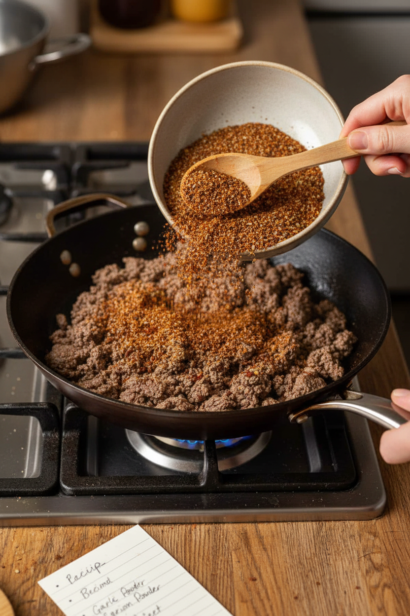 How to Make Your Own Taco Seasoning