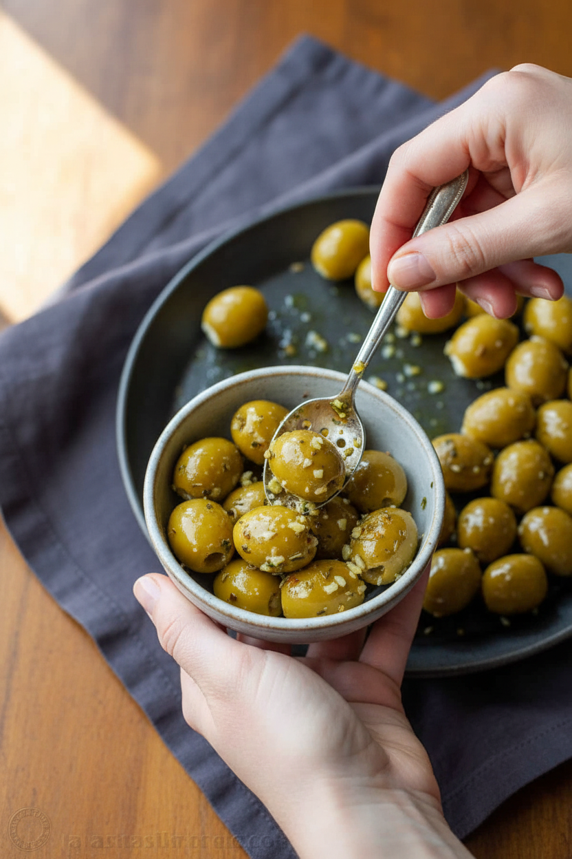 Stuffed Olives (VIDEO)