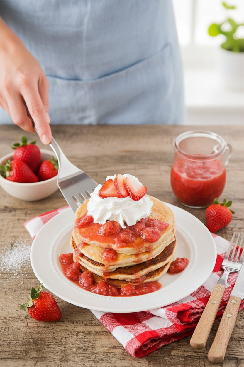 Strawberry Pancakes
