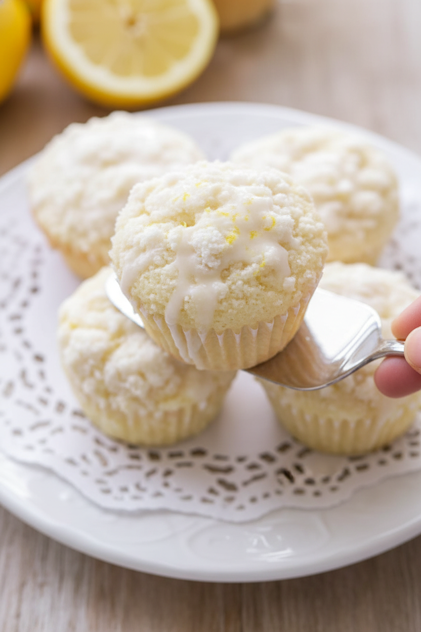 Lemon Crumb Muffins
