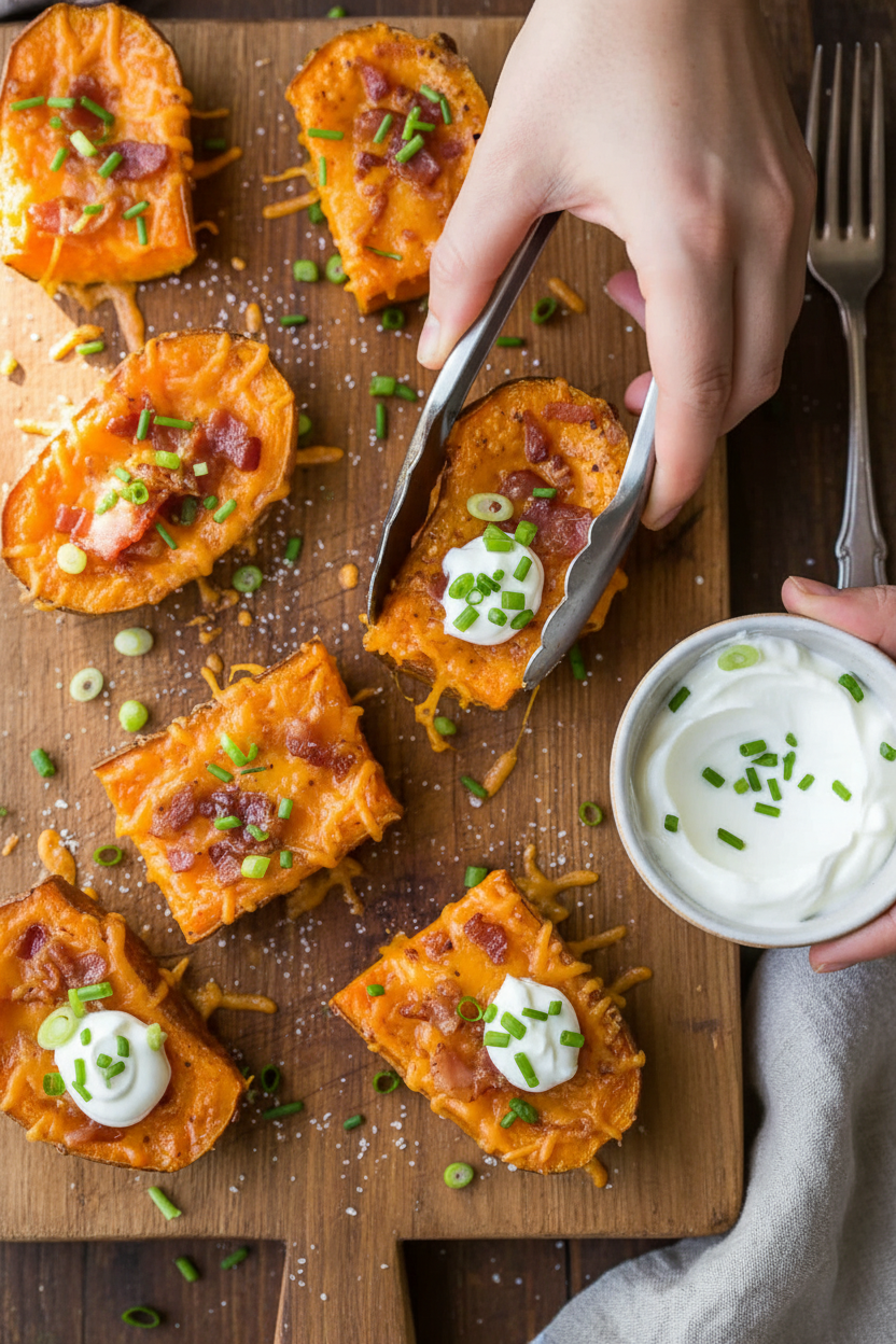 Sweet Potato Skins