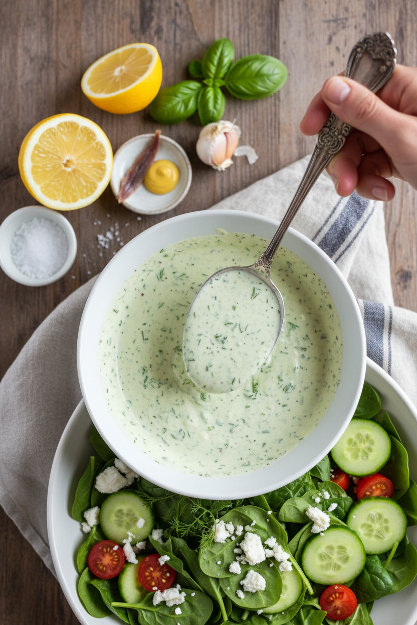 The Viral Greek Goddess Dressing (but BETTER!)