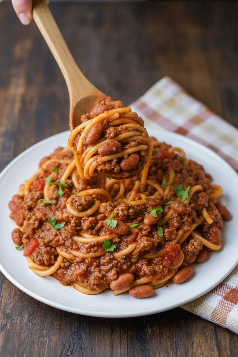 Chili Spaghetti