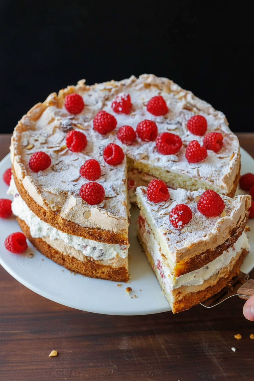 Himmelstorte - Heaven Cake Recipe (VIDEO)