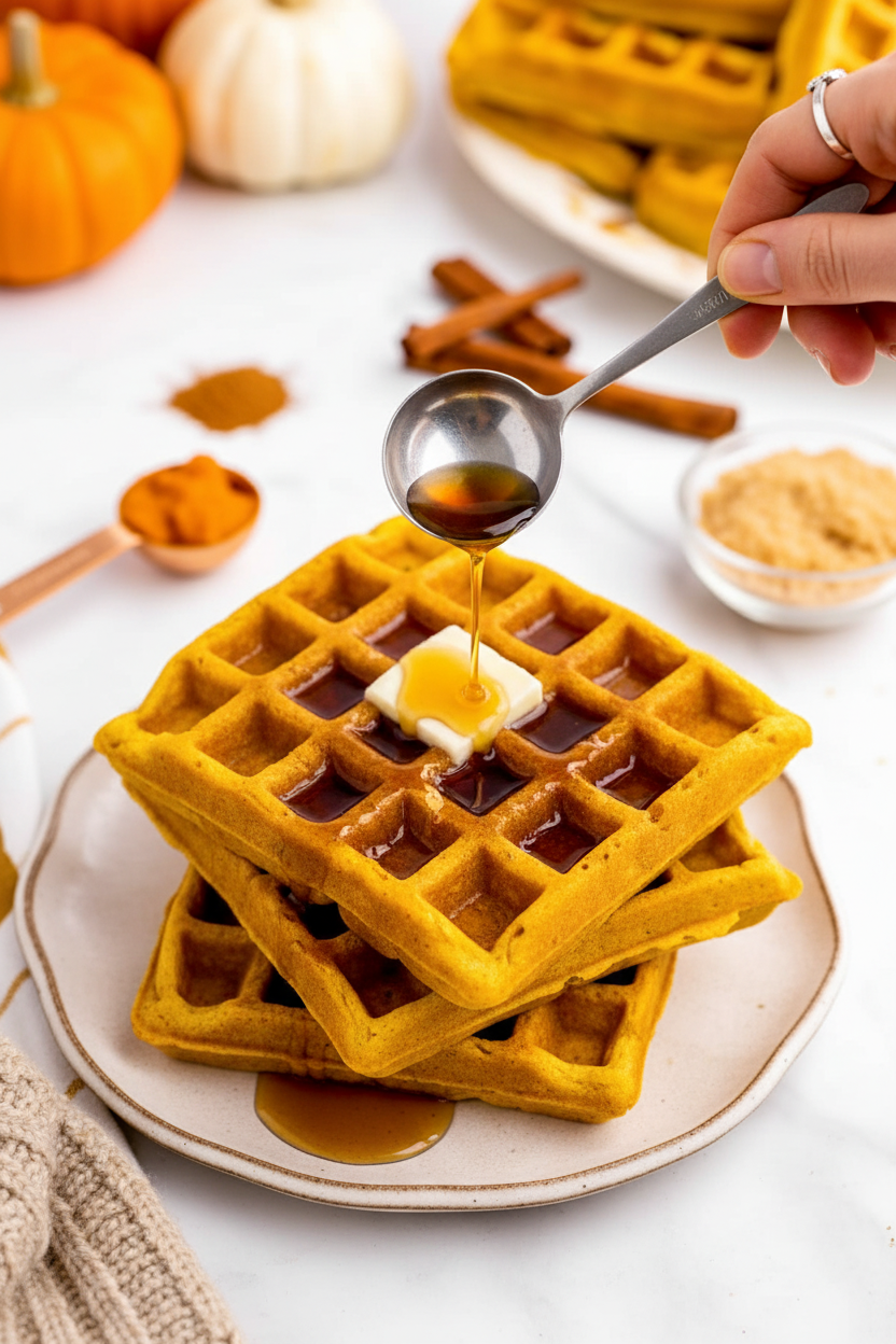 Pumpkin Waffles