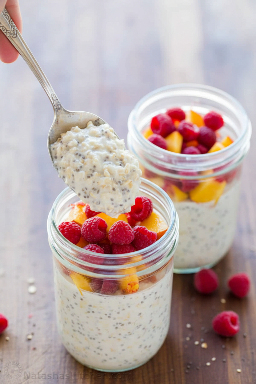 Easy Overnight Oats Recipe (VIDEO)