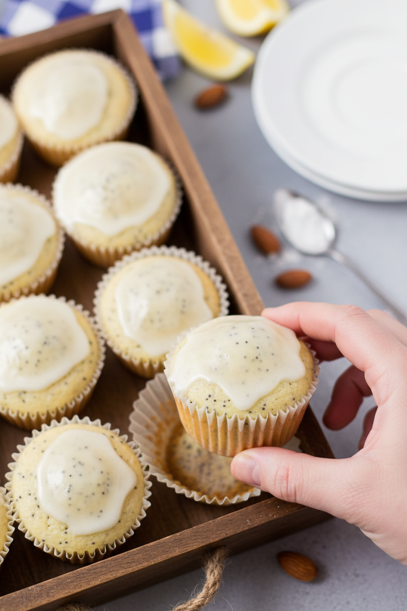 Almond PoppySeed Muffins