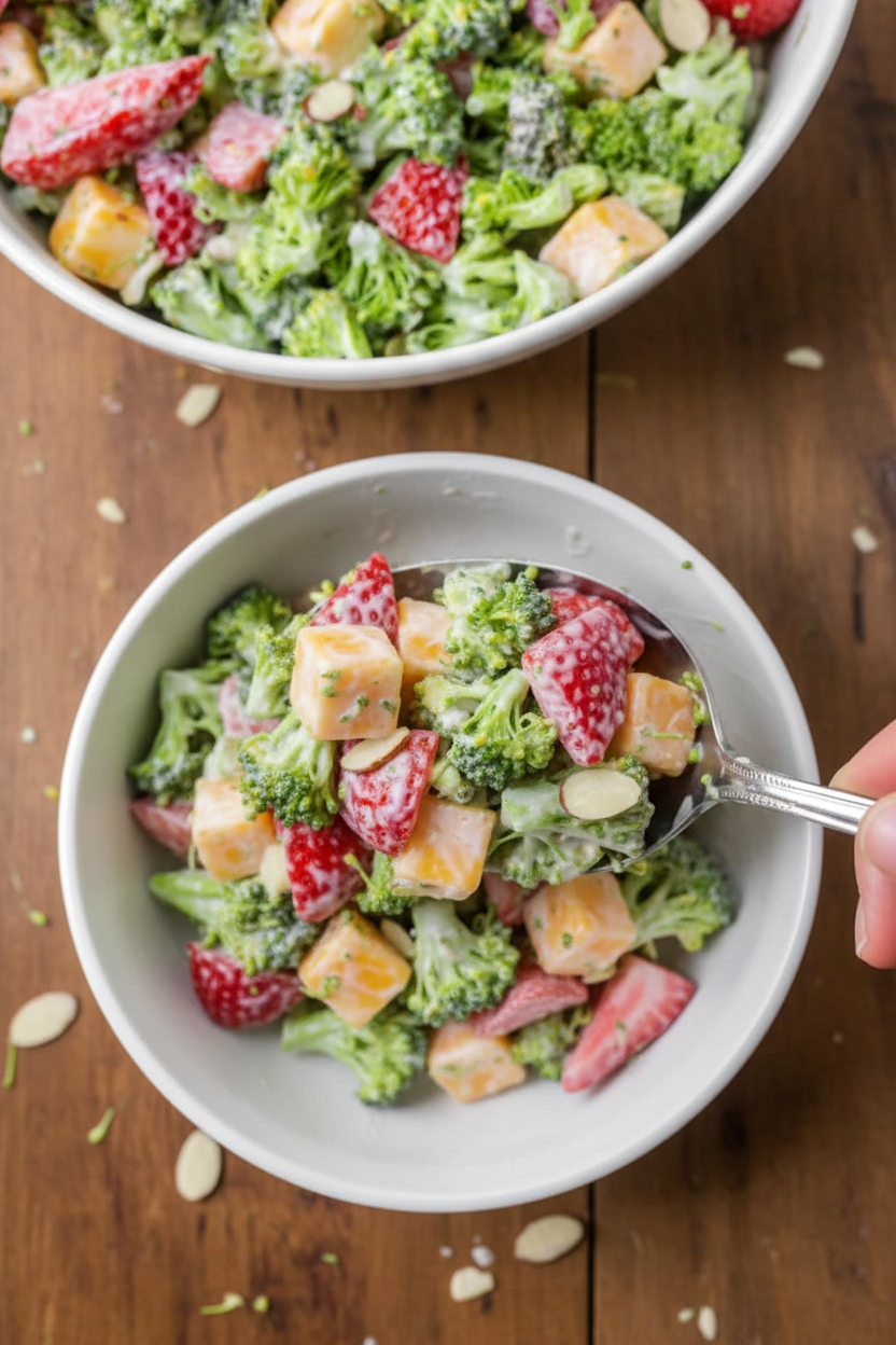 Broccoli Strawberry Salad