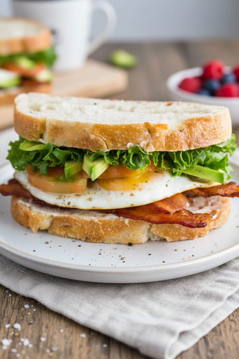 Breakfast BLT Sandwich