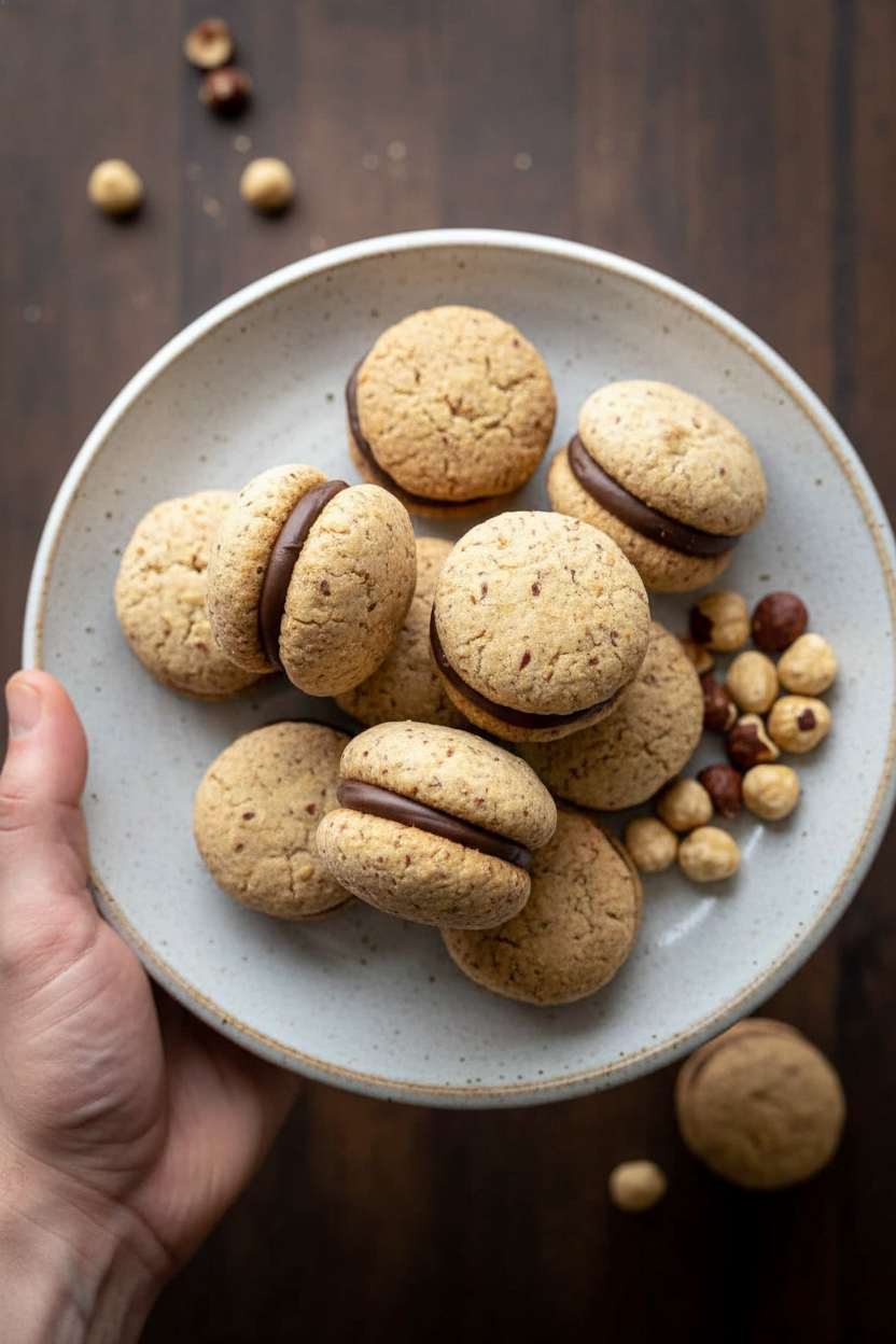 Baci di Dama Italian Cookies