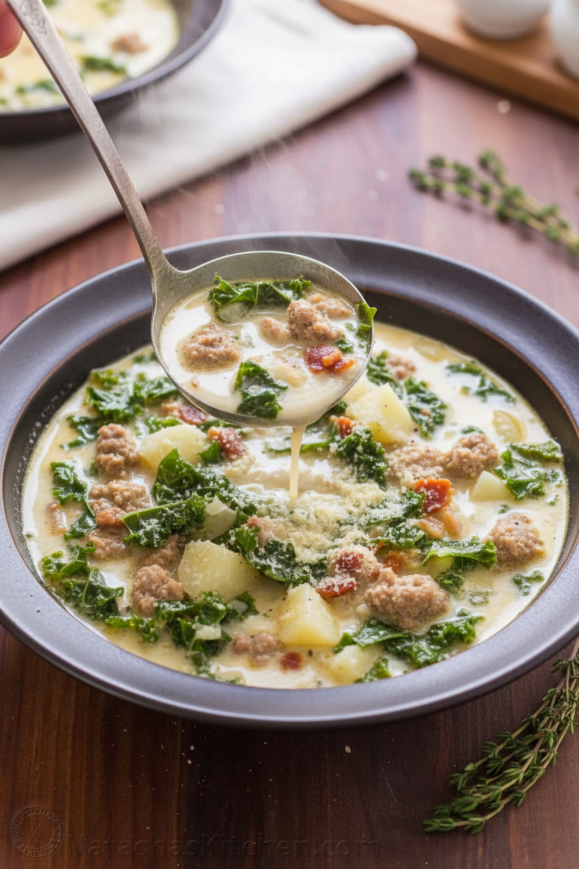 Zuppa Toscana - Olive Garden Copycat (VIDEO)