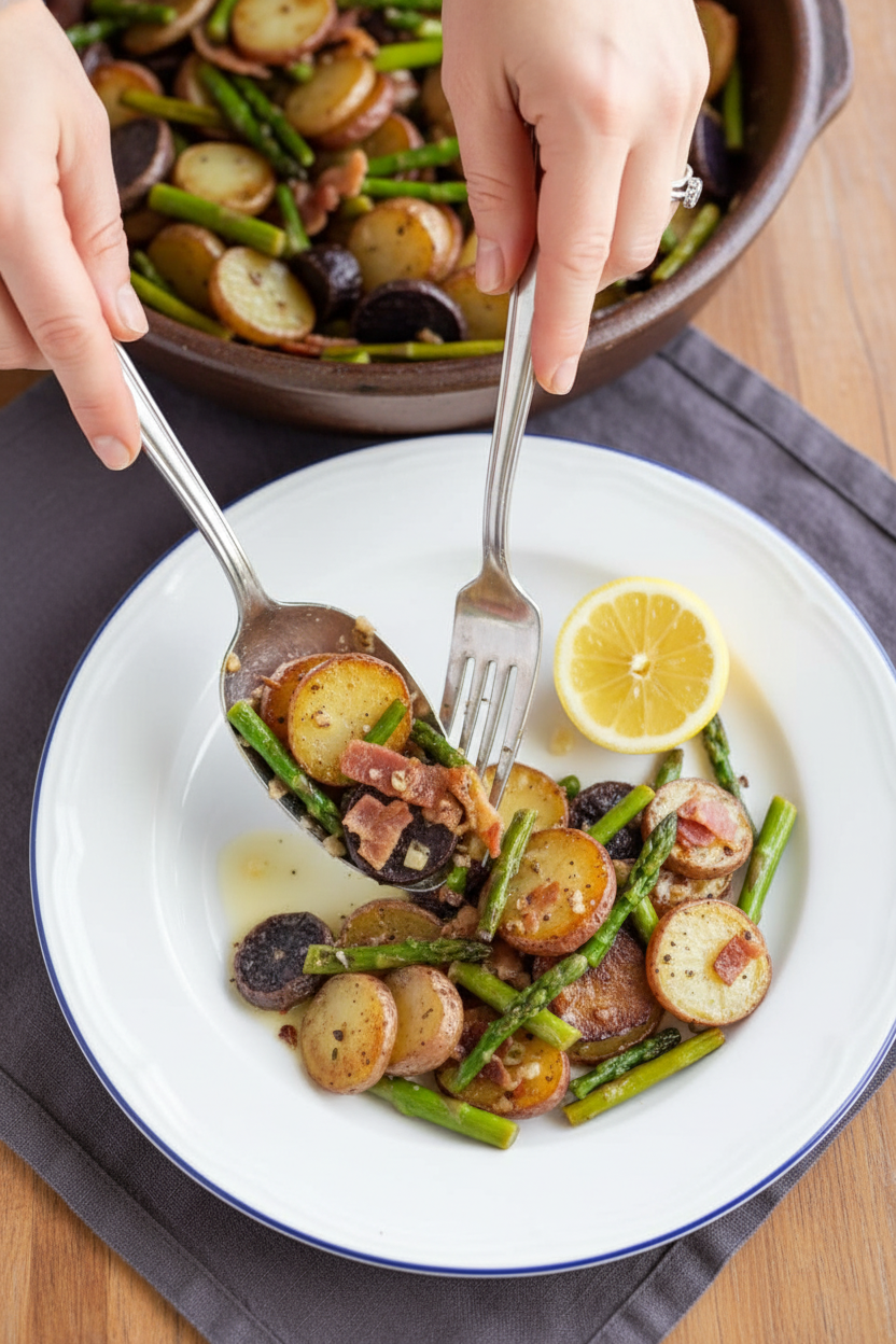 Asparagus and Potatoes Medley